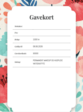 1gavekort
