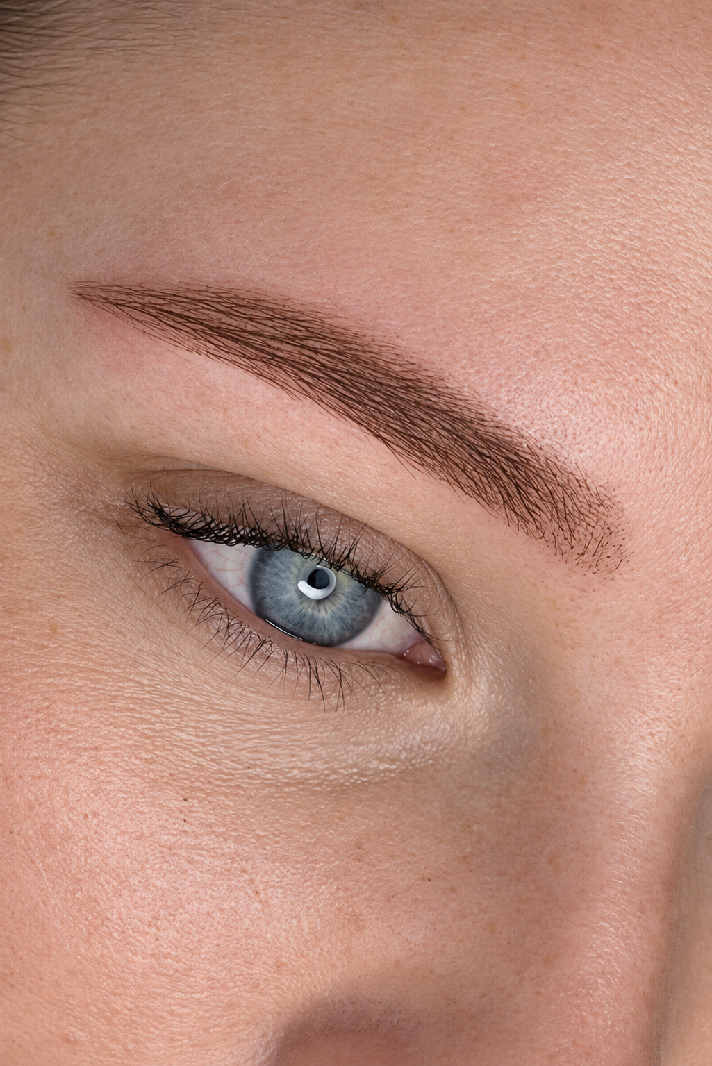 Nærbilde av Powder Brows