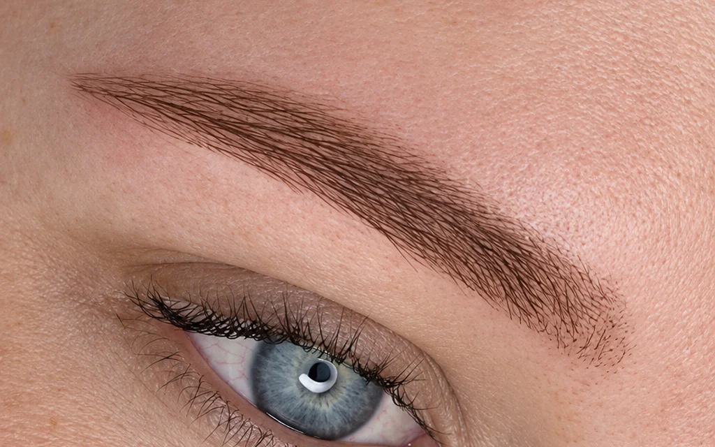 Nærbilde av Powder Brows